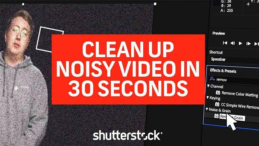 How to Clean Up Noisy Video in Premiere Pro