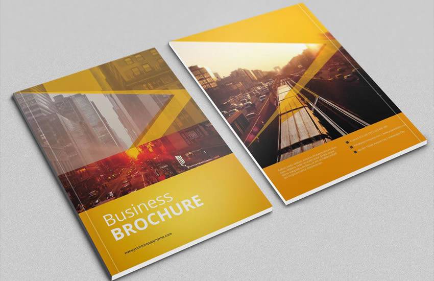 brochure business template format
