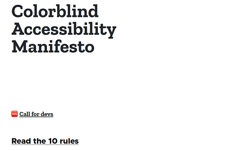 Example from Colorblind Accessibility Manifesto
