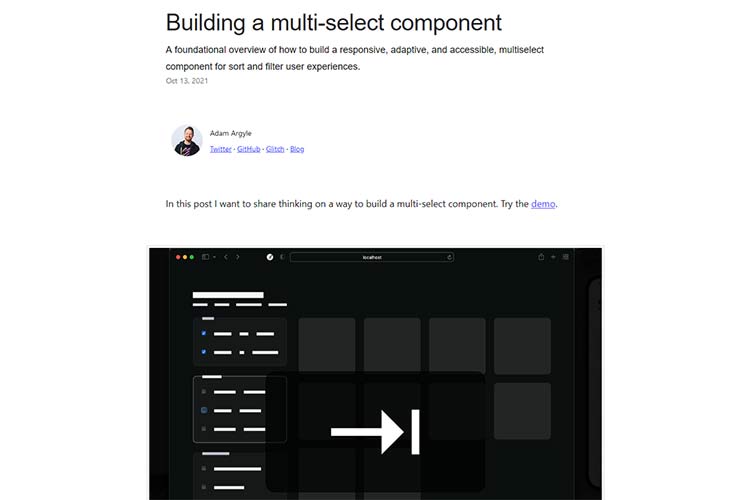 Example from Building a multi-select component