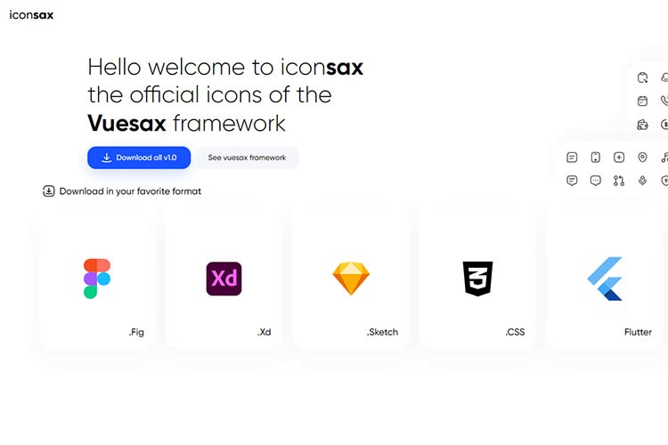 Example from iconsax