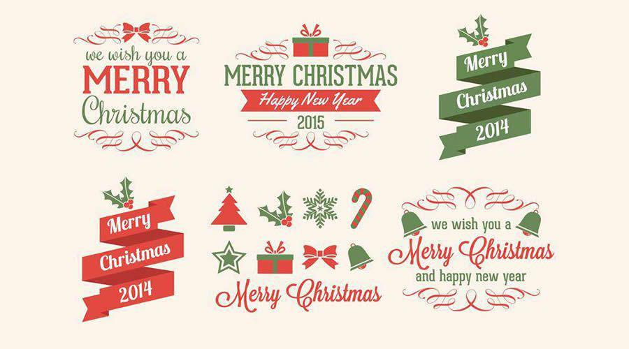 Christmas Vector Elements free holidays