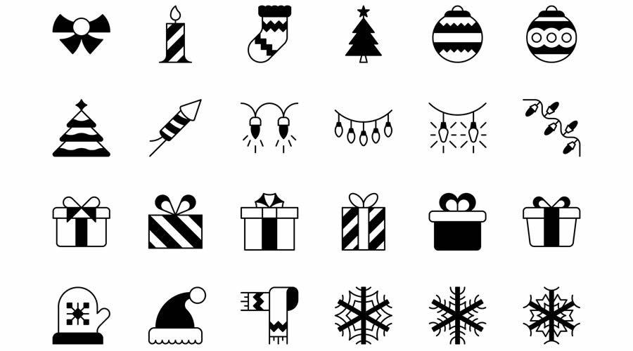 47 Christmas Icons