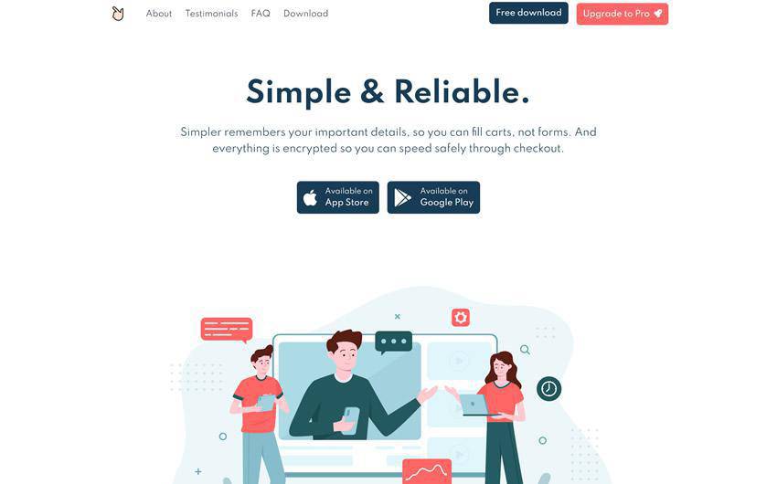 Swipe one-page bootstrap 5 Mobile Applications free web template html html5 responsive mobile-first