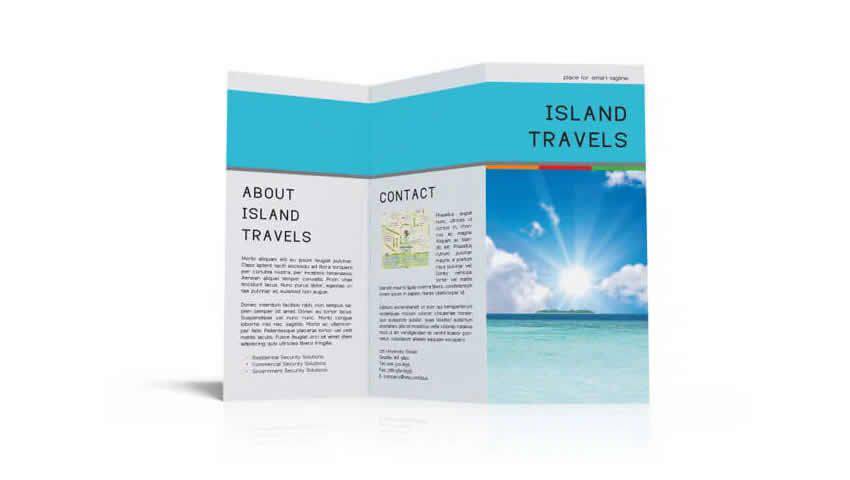 InDesign Tri-Fold Brochure Template