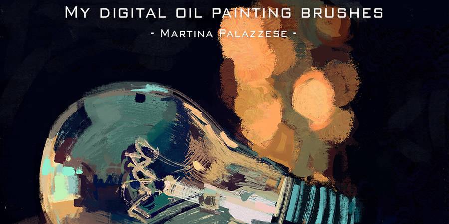 Martina Palazzese Digital Oil Painting Brushes free photoshop brushes ABR