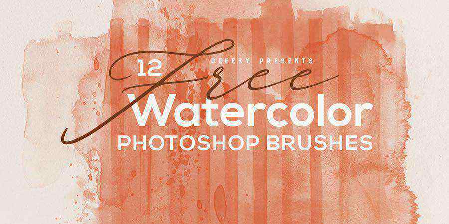 Abstract Watercolor Photoshop Brushes Tools Presets Free ABR