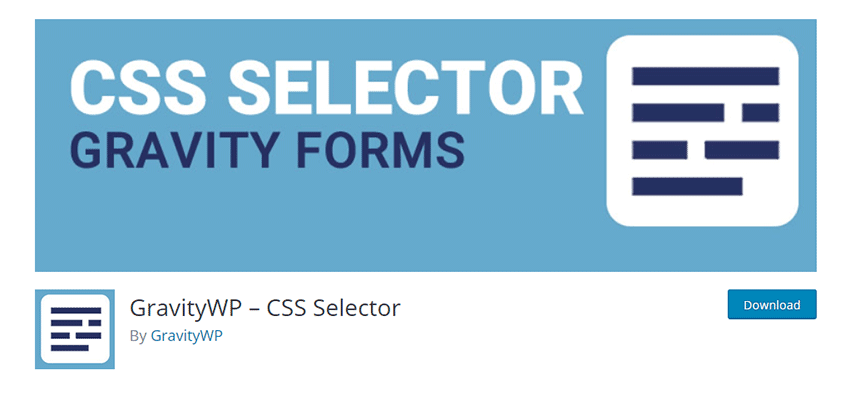 GravityWP – CSS Selector