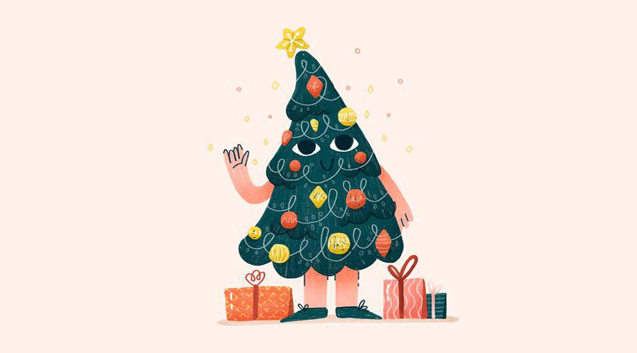Holiday Season Christmas Tree hd wallpaper desktop high-resolution background