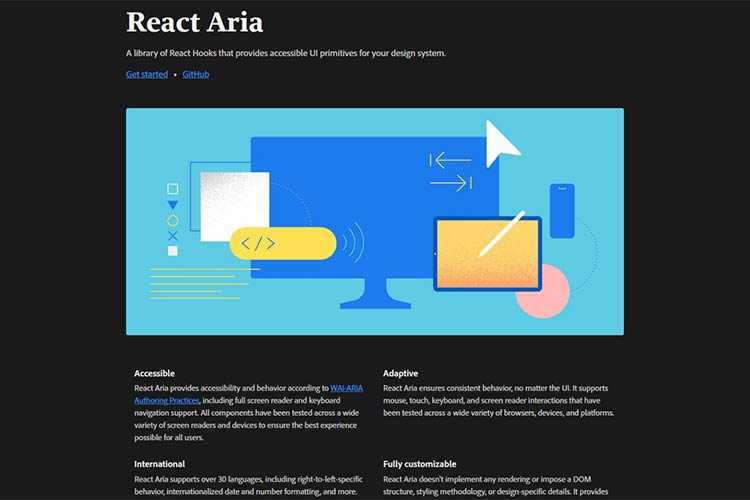 Example from React Aria