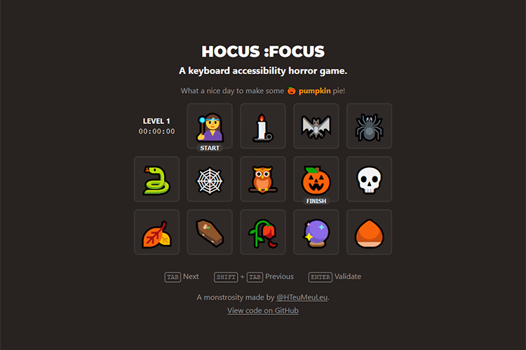 Example from HOCUS :FOCUS