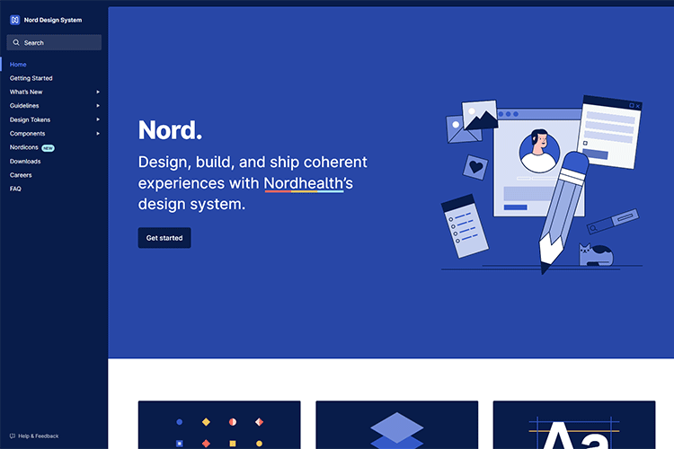 Example from Nord Design System