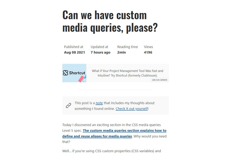 Example from Can we have custom media queries, please?