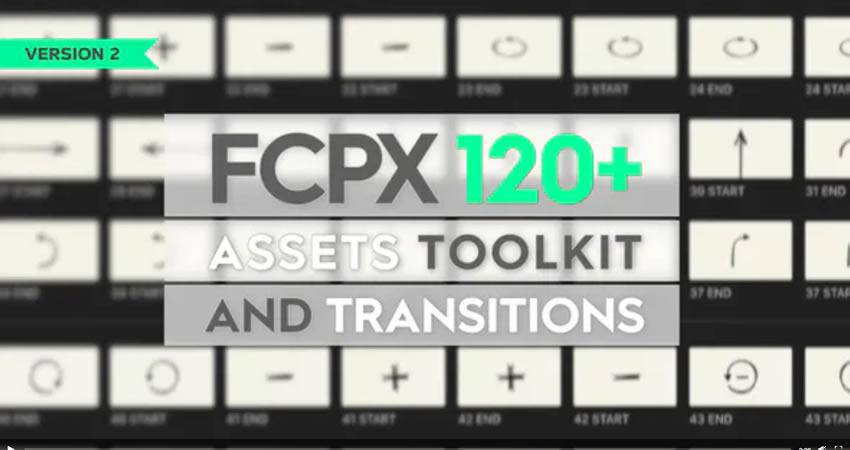 Toolkit and Transitions free final cut pro fcpx preset template