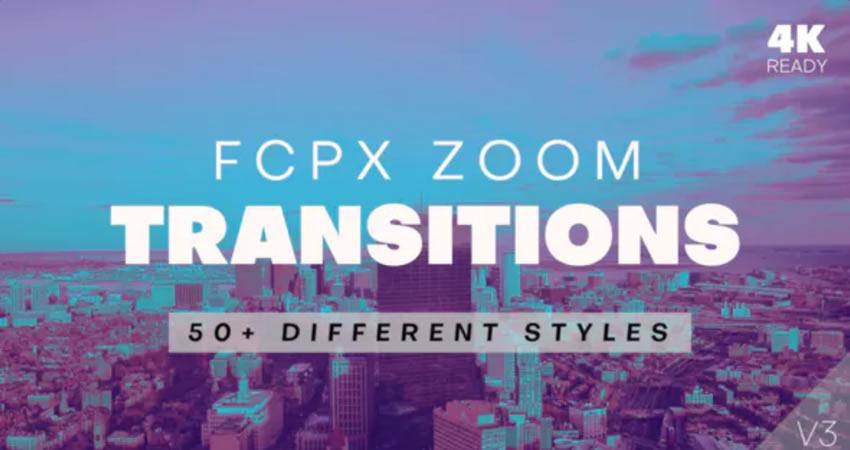 Zoom Transitions free final cut pro fcpx preset template