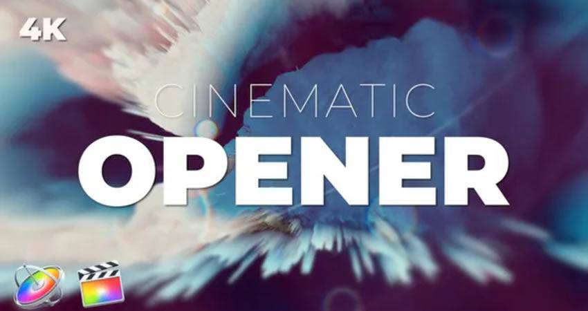 Cinematic Opener free final cut pro fcpx preset template