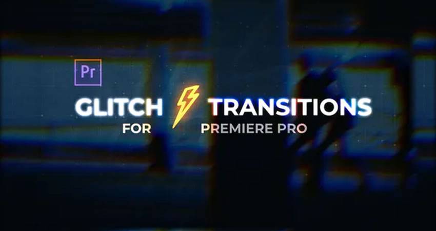 Glitch Transitions final cut pro fcpx preset template