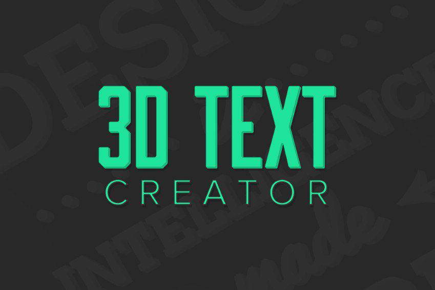 3D Text Creator Actions