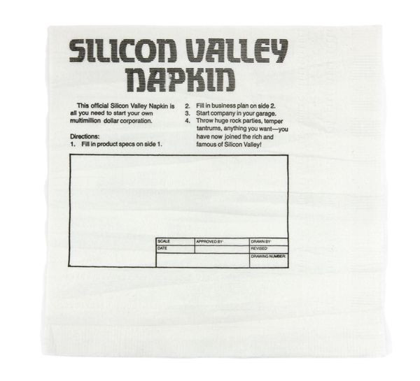 Silicon Valley Napkin ideas